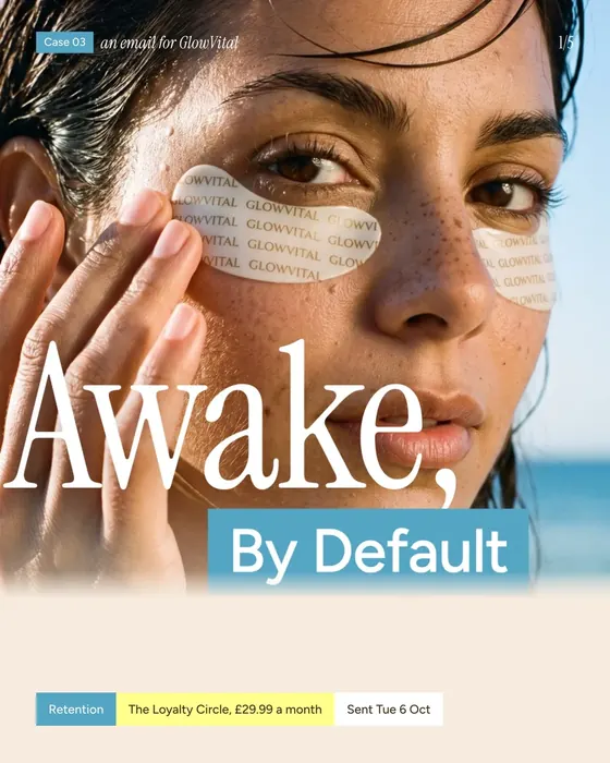Email case 03: Awake, by default